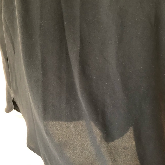 Black tshirt-fit blouse - Picture 3 of 5